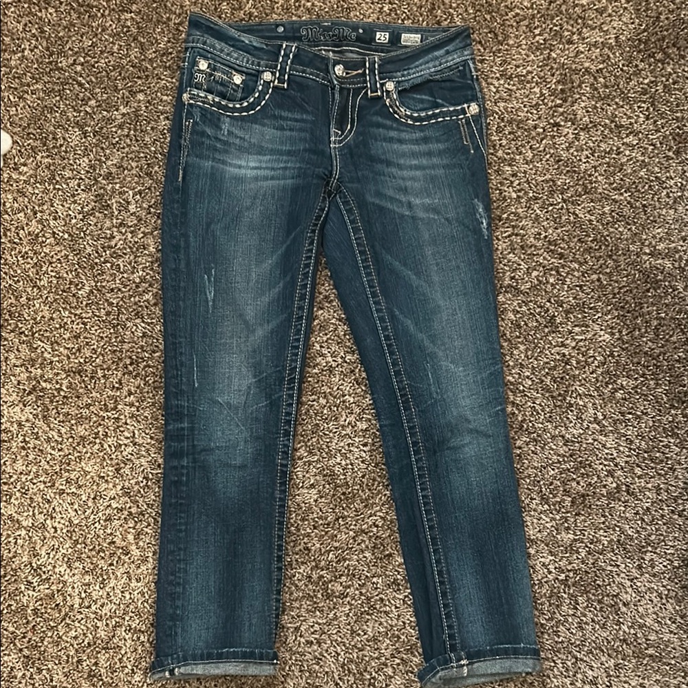 Miss Me Woman’s Dark Wash Jeans